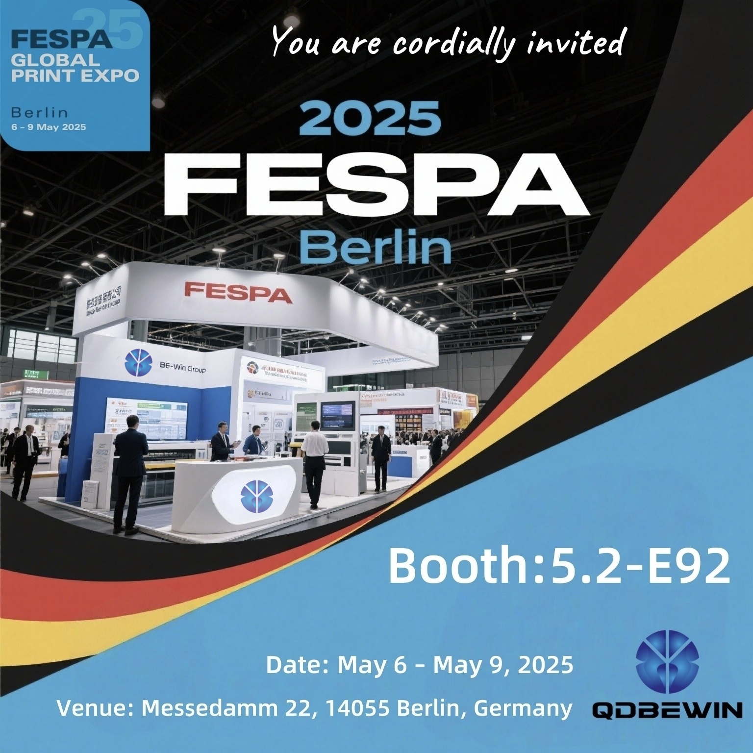 Qingdao Be-Win to Showcase at FESPA 2025 Berlin – Booth 5.2-E92